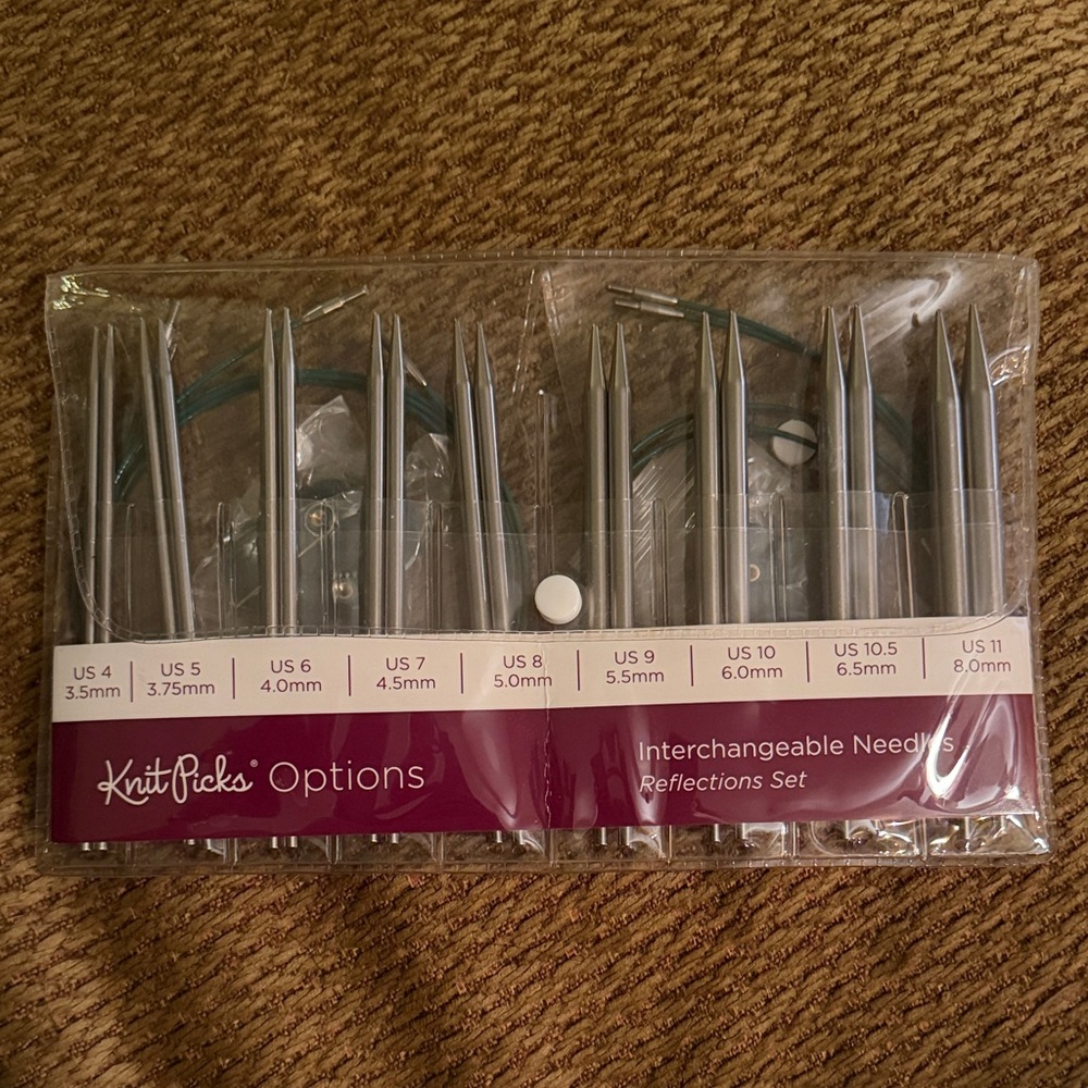 Knit Picks Options Interchangeable Needles Set - Stainless Steel